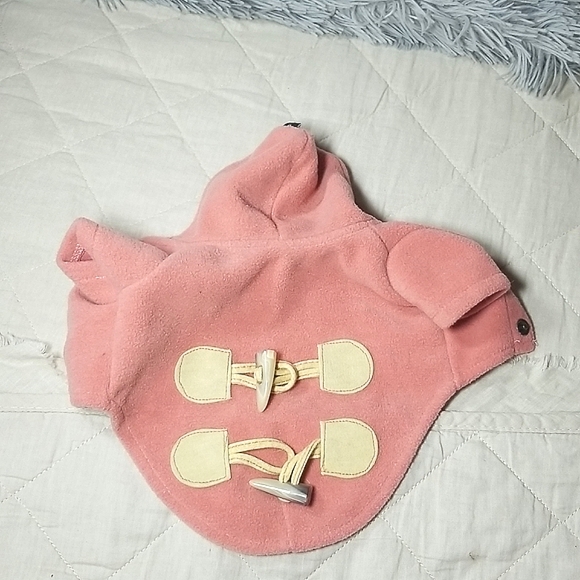 Puppy Angel luxury plush dog/cat coat with hood - Picture 2 of 13